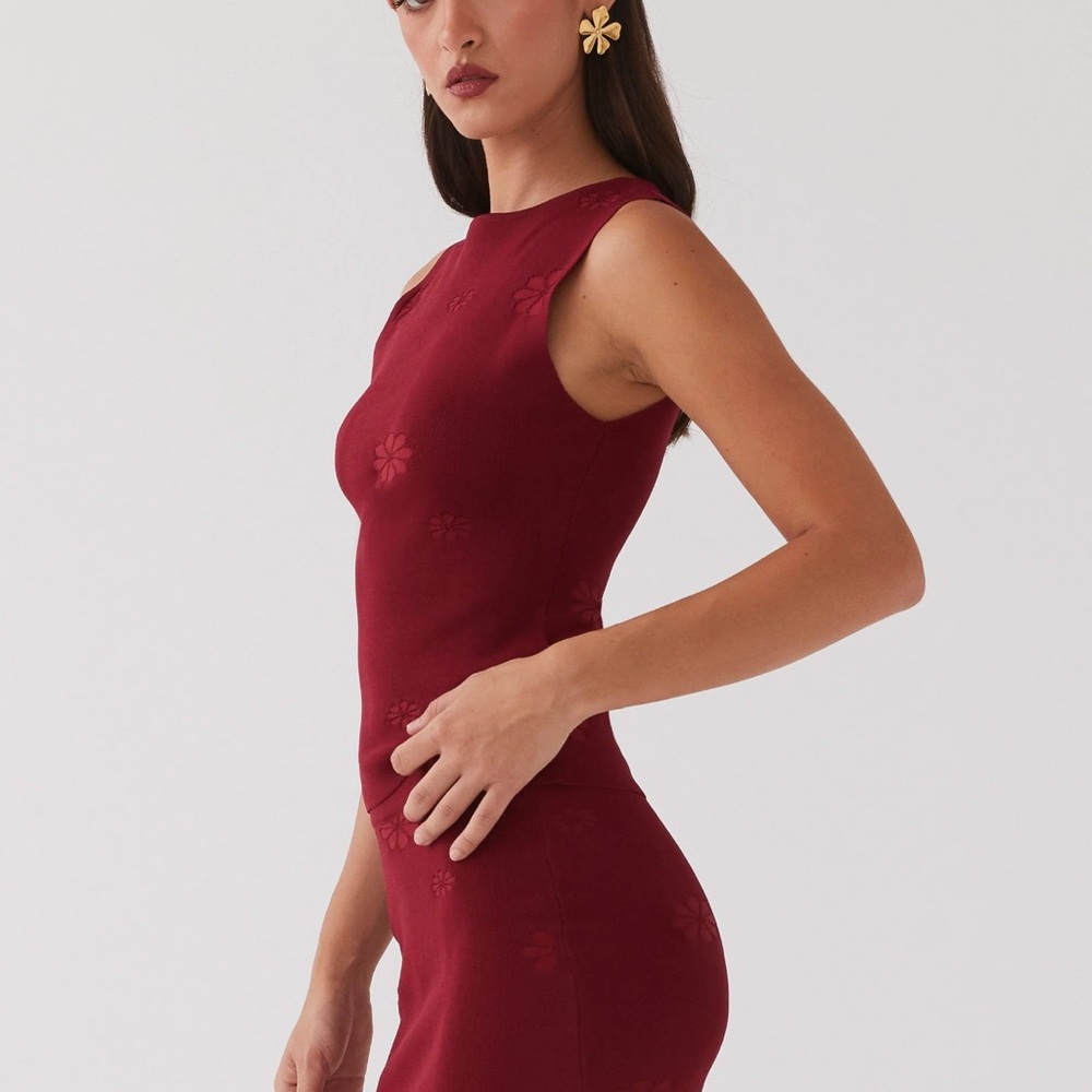 Peppermayo Holly Knit Tank - Rouge Red - Picture 7 of 9